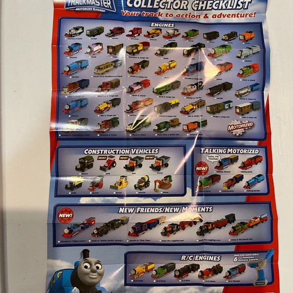 Thomas & Friends Trackmaster Fall 2010 Checklist - Picture 2 of 2
